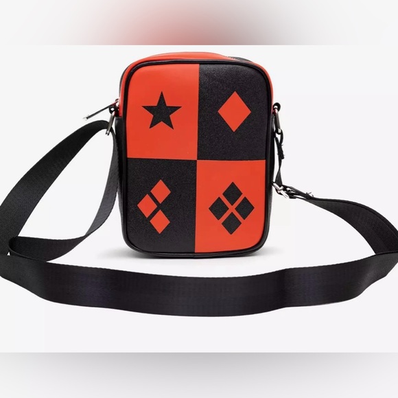 NWT Buckle-Down DC Comics Harley Quinn suicide squad crossbody bag - Picture 3 of 7